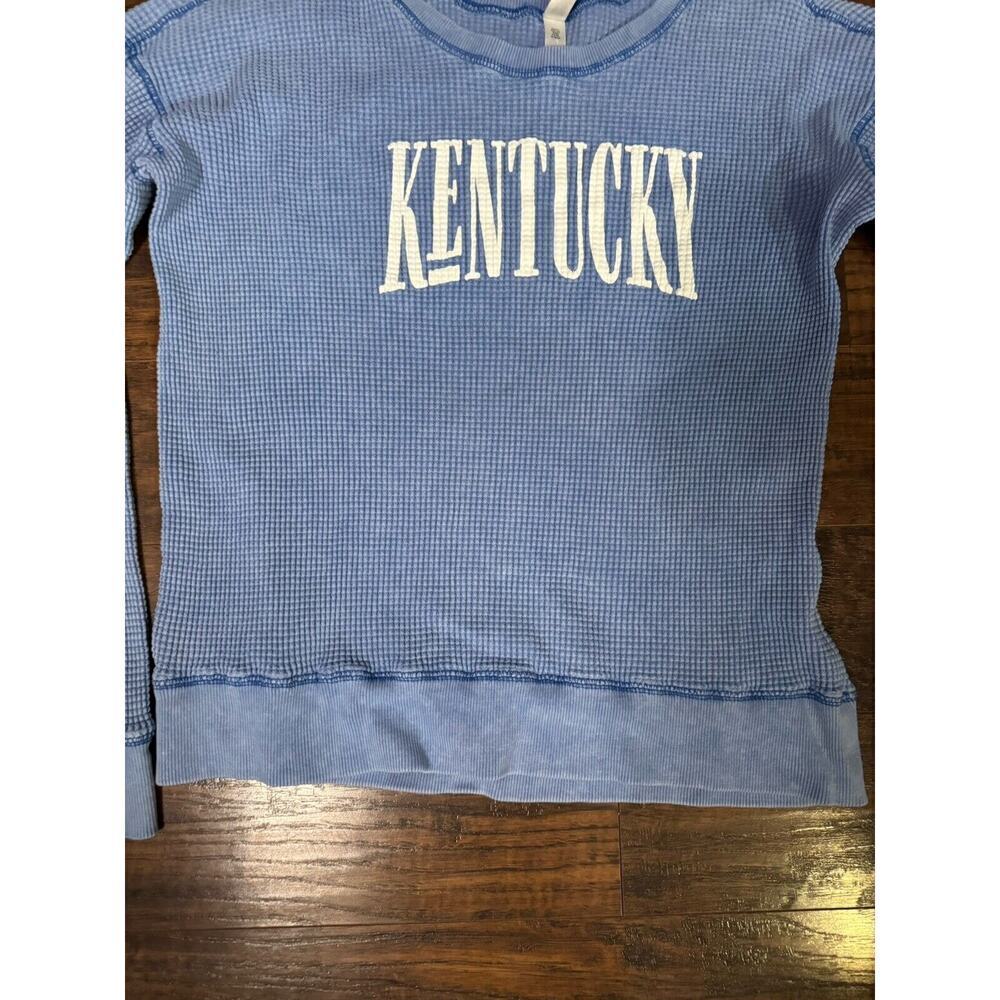 Pennant Sportswear Kentucky Shirt Blue Long Sleeve Sz:small - Picture 2 of 7